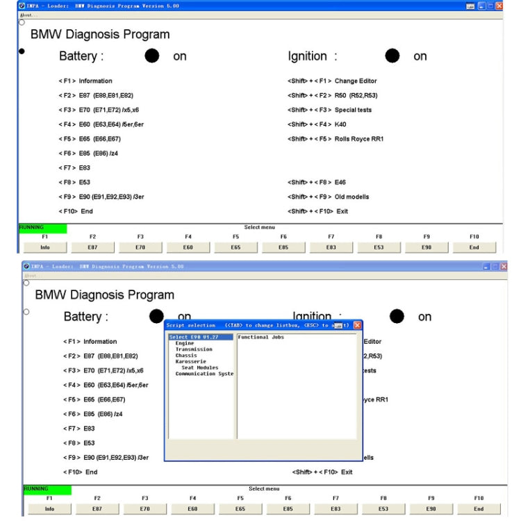 20 Pin ถึง 16 Pin OBDII Diagnostic Connector สายเคเบิลอะแดปเตอร์สำหรับ BMW, 20 Pin to 16 Pin for Porsche