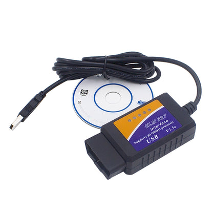 ELM327 อินเทอร์เฟซ USB V1.4 เครื่องมือสแกนเนอร์วินิจฉัยอัตโนมัติ OBDII, ELM327 V1.4