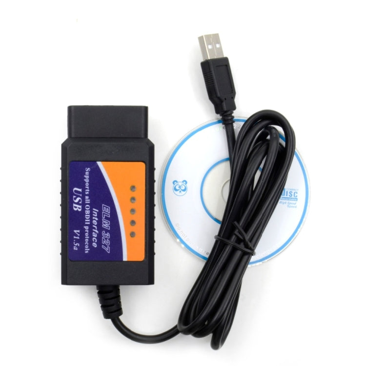 ELM327 อินเทอร์เฟซ USB V1.4 เครื่องมือสแกนเนอร์วินิจฉัยอัตโนมัติ OBDII, ELM327 V1.4
