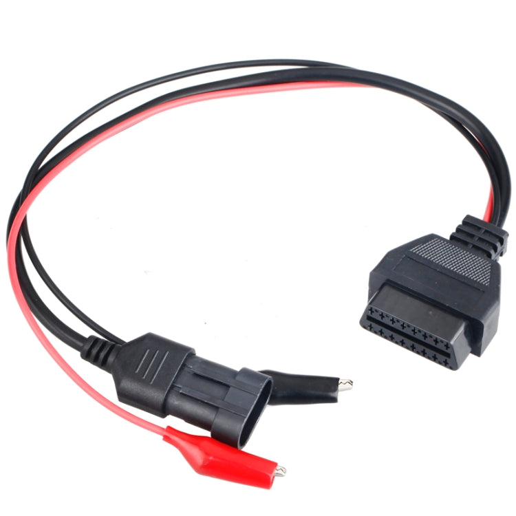 3x3 Pin ถึง 16 Pin OBDII สายวินิจฉัยสำหรับ Fiat, 3 x 3 Pin to 16 Pin
