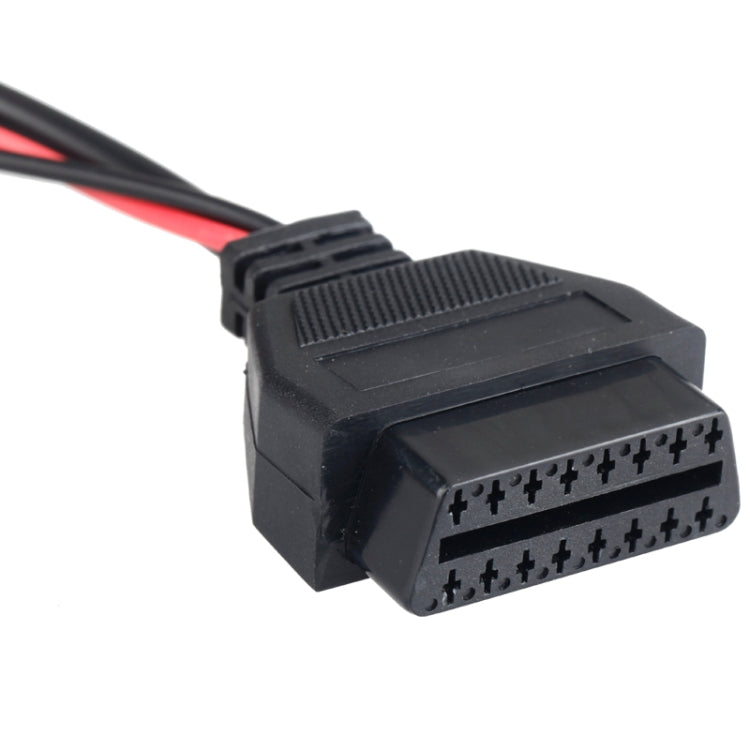 3x3 Pin ถึง 16 Pin OBDII สายวินิจฉัยสำหรับ Fiat, 3 x 3 Pin to 16 Pin