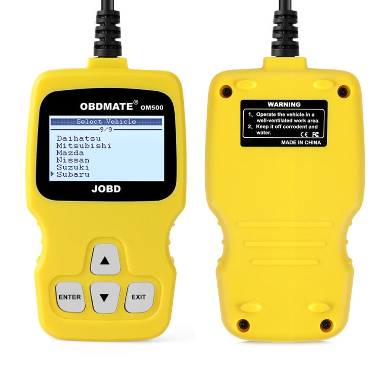 เครื่องอ่านโค้ด OBDMATE OM500 OBDII / EOBD / JOBD, OBDMATE