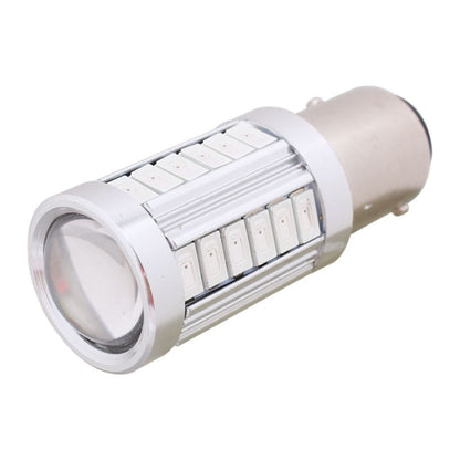 2PCS 1157/BAY15D 16.5W 1155LM 630-660nm 33 LED SMD 5630 สีแดงรถไฟเบรคหลอดไฟสำหรับยานพาหนะ,DC12V, 1157