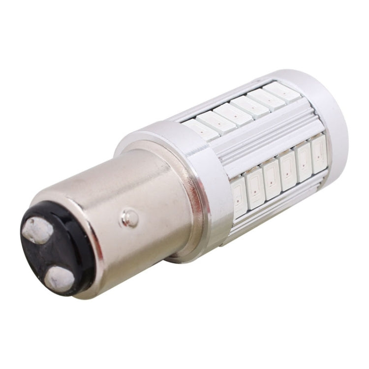 2PCS 1157/BAY15D 16.5W 1155LM 630-660nm 33 LED SMD 5630 สีแดงรถไฟเบรคหลอดไฟสำหรับยานพาหนะ,DC12V, 1157