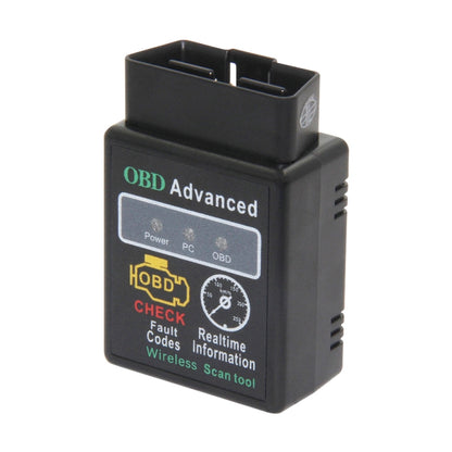 HH OBD ELM327 OBDII V1.5 บลูทูธเครื่องมือสแกนขั้นสูงไร้สายเครื่องมือวินิจฉัยความเร็วน้ำมันเชื้อเพลิง, ELM327