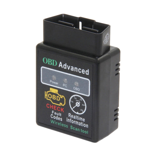 HH OBD ELM327 OBDII V1.5 บลูทูธเครื่องมือสแกนขั้นสูงไร้สายเครื่องมือวินิจฉัยความเร็วน้ำมันเชื้อเพลิง, ELM327