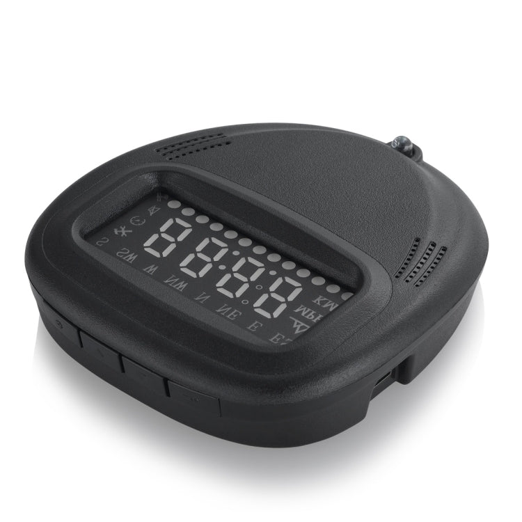 A1 2.0 นิ้วรถ GPS HUD Head Up Display ระบบรักษาความปลอดภัยที่ติดตั้งในยานพาหนะ, รองรับความเร็ว & เวลาจริง & ระดับความสูง & สัญญาณเตือนความเร็วสูง & เข็มทิศ & MPH & การนอนหลับอัตโนมัติ & KM และสัญญาณดาวเทียม, A1