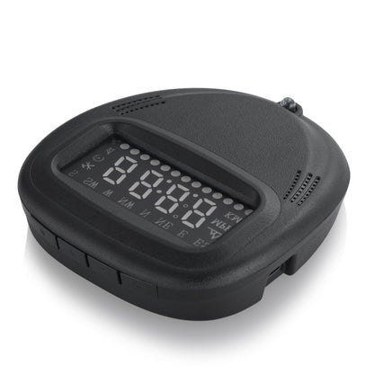 A1 2.0 นิ้วรถ GPS HUD Head Up Display ระบบรักษาความปลอดภัยที่ติดตั้งในยานพาหนะ, รองรับความเร็ว & เวลาจริง & ระดับความสูง & สัญญาณเตือนความเร็วสูง & เข็มทิศ & MPH & การนอนหลับอัตโนมัติ & KM และสัญญาณดาวเทียม, A1