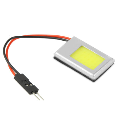 หลอดไฟภายในรถยนต์ LED แสงสีขาว 5 วัตต์ พร้อมโดม T10 + อะแดปเตอร์พู่ห้อย BA9S, 5W
