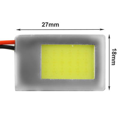 หลอดไฟภายในรถยนต์ LED แสงสีขาว 5 วัตต์ พร้อมโดม T10 + อะแดปเตอร์พู่ห้อย BA9S, 5W