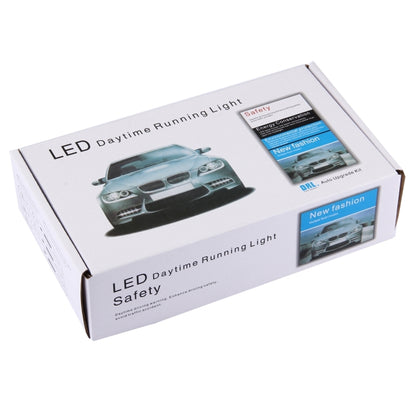 2 ชิ้นพลังงานสูงรถแสงสีขาว 6 SMD 5050 LED ไฟวิ่งกลางวันสำหรับรถยนต์