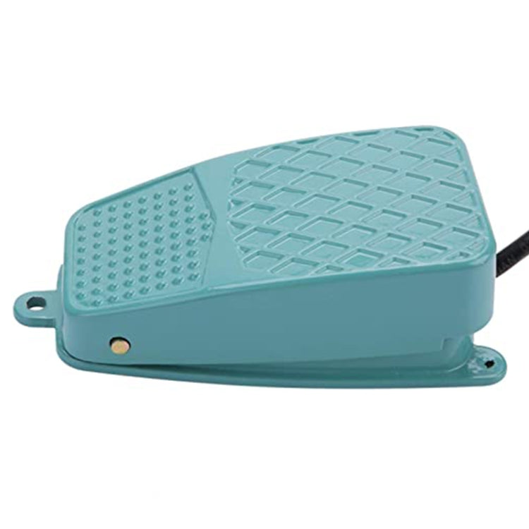 TFS-105 AC 250V 10A สวิตช์เหยียบเท้าเหยียบโลหะกันลื่น, ความยาวสายเคเบิล: 90 ซม., TFS-105
