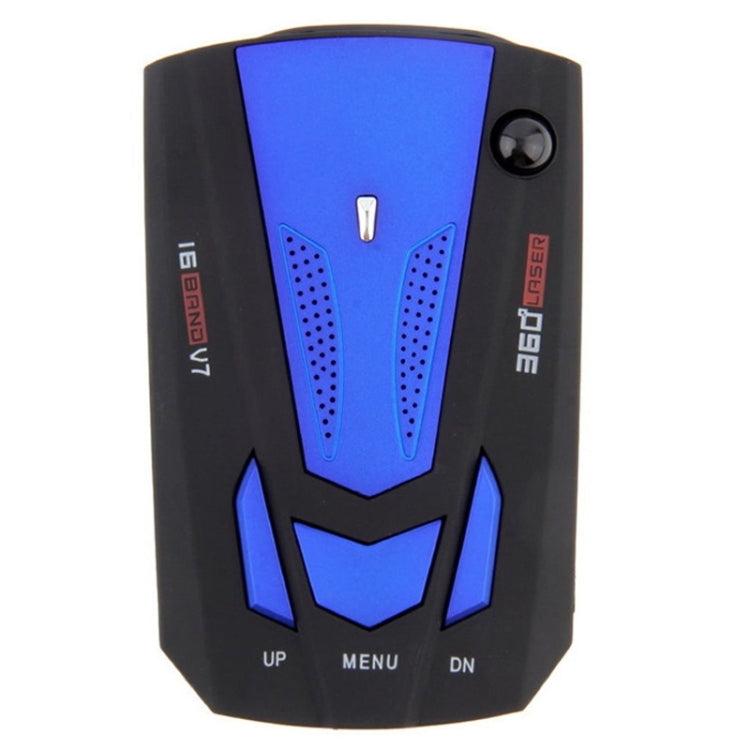 V7 รถเครื่องตรวจจับเรดาร์ตำรวจ 360 ป้องกันเลเซอร์การตรวจจับ,Built-in รัสเซียและภาษาอังกฤษ Voice Broadcast, V7 (Dark Blue), V7 (Black)