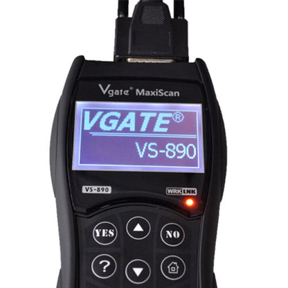 เครื่องมือสแกนรหัสวินิจฉัยมืออาชีพ Vgate VS890 รองรับหลายภาษา, VS890