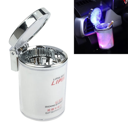 ที่เขี่ยบุหรี่รถยนต์ไฟ LED 7 สีแบบพกพาขนาด: 66 x 99 มม, 7 Color  LED Light