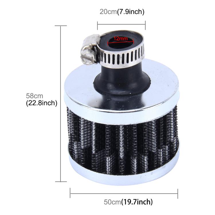 MZ 50mm Universal Mushroom Head Style กรองอากาศสำหรับรถยนต์, HKS 5cm (Black), MZ 5cm(Blue), MZ 5cm(Red)