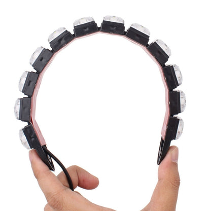 2 ชิ้น 6 วัตต์ 12 LED SMD 5050 งูยืดหยุ่น LED รถไฟวิ่งกลางวัน, DC 12V, 6W