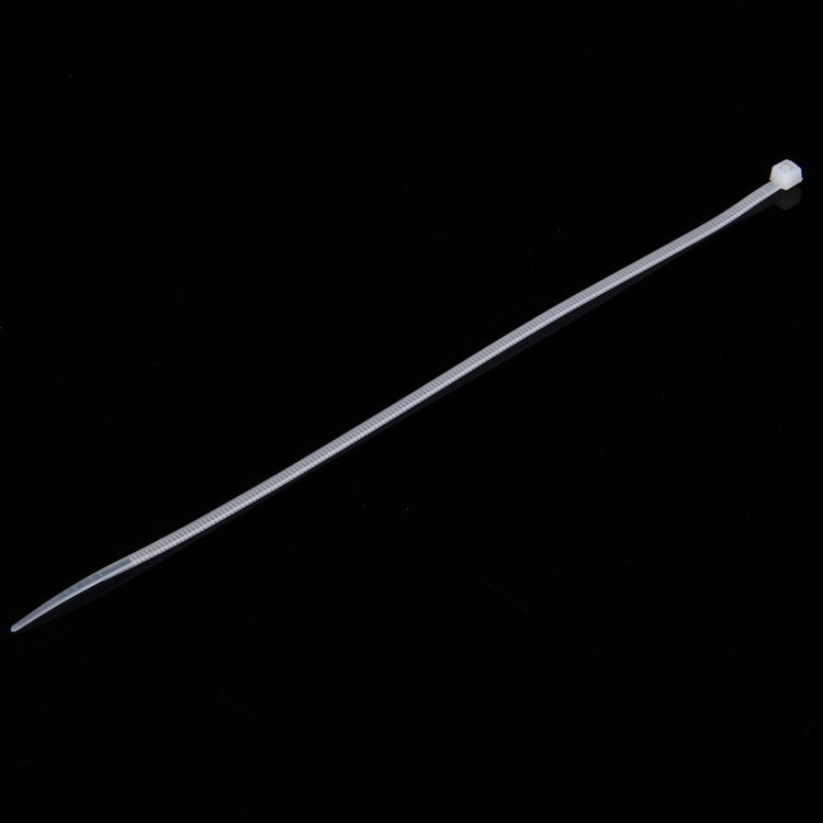 500 ชิ้น 3x150 มิลลิเมตร Self-Locking Nylon Cable Wire Zip Ties, 3mm x 150mm White