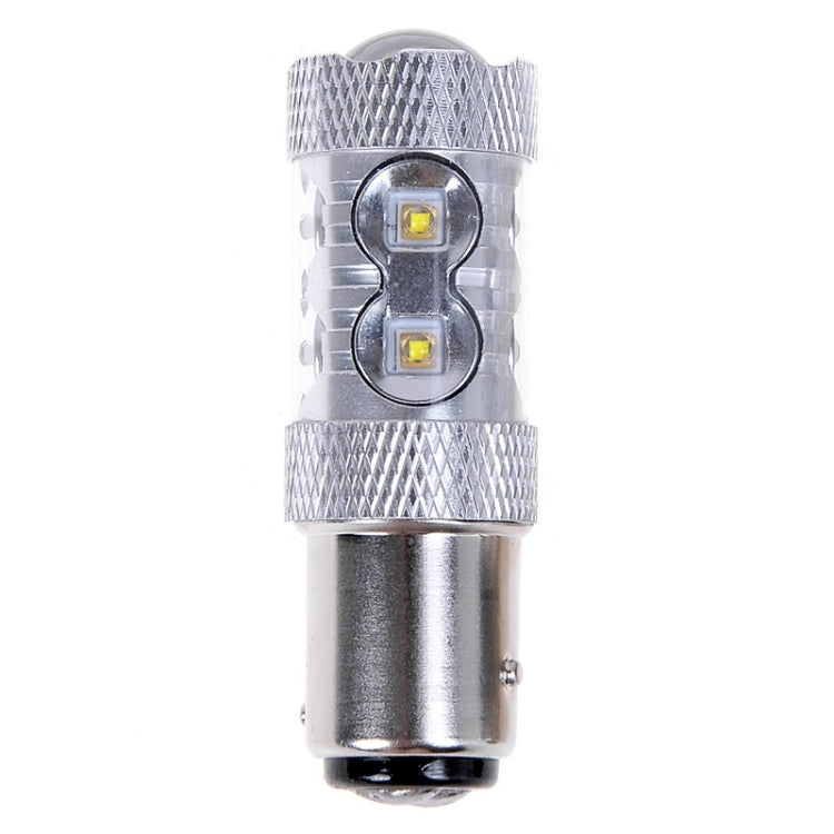 2 ชิ้น 1156/BA15S 650 ลูเมน 50 วัตต์ 10-3535-LEDs 6500K แสงสีขาวไฟเลี้ยวไฟ DC 12-24V, 1156/BA15S