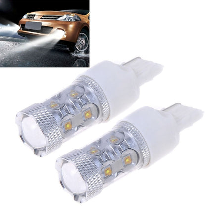 2 ชิ้น 7440 650 ลูเมน 50 วัตต์ 10-3535-LEDs 6500K แสงสีขาว ไฟเบรกรถยนต์, DC 12-24V, 7440