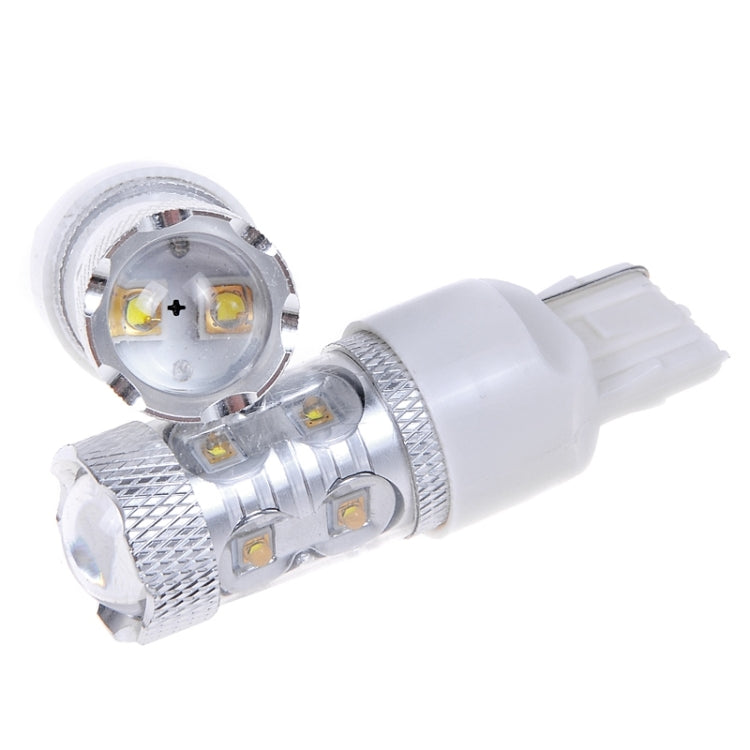 2 ชิ้น 7440 650 ลูเมน 50 วัตต์ 10-3535-LEDs 6500K แสงสีขาว ไฟเบรกรถยนต์, DC 12-24V, 7440