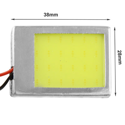 หลอดไฟภายในรถยนต์ LED แสงสีขาว 9 วัตต์ พร้อมโดม T10 + อะแดปเตอร์พู่ห้อย BA9S, 9W