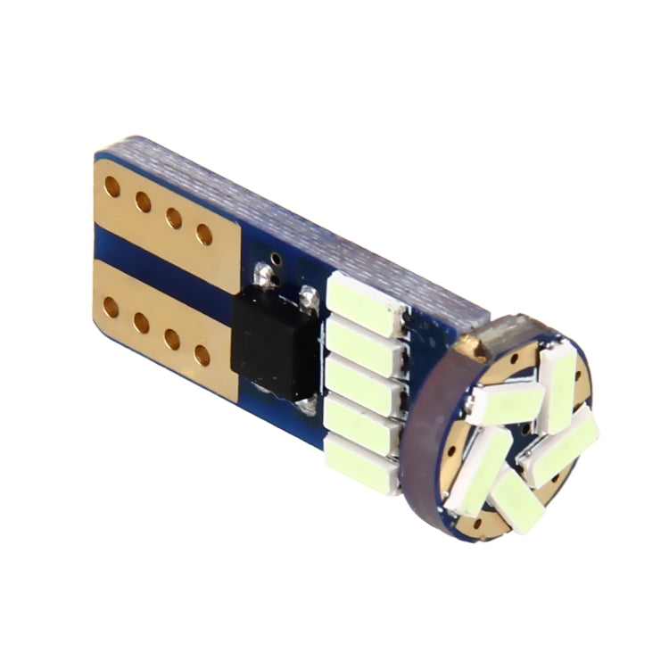 2 ชิ้น T10 3 วัตต์ 450LM 15 LED 4014 SMD LED ถอดรหัสปราศจากข้อผิดพลาด Canbus รถโคมไฟกวาดล้าง, DC12V, 15 LED 4014 SMD LEDs