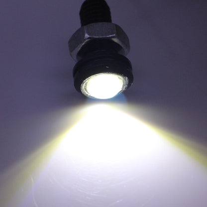 2 ชิ้น 2x 2 วัตต์กันน้ำ Eagle Eye Light ไฟ LED สีขาวสำหรับยานพาหนะความยาวสายเคเบิล: 60 ซม