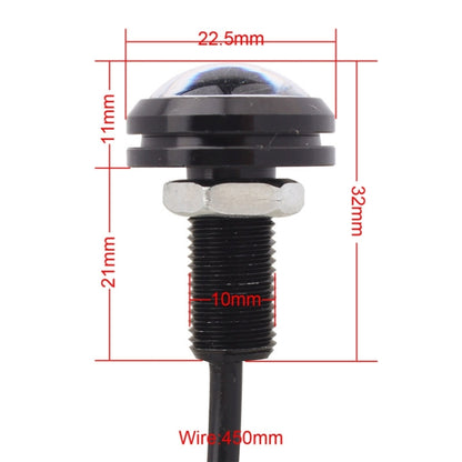 2 ชิ้น 22.5 มิลลิเมตร 2 วัตต์ 200LM สีขาว + แสงสีเหลือง 4 LED SMD 5630 Eagle Eye รถพวงมาลัยไฟวิ่งกลางวัน, 0