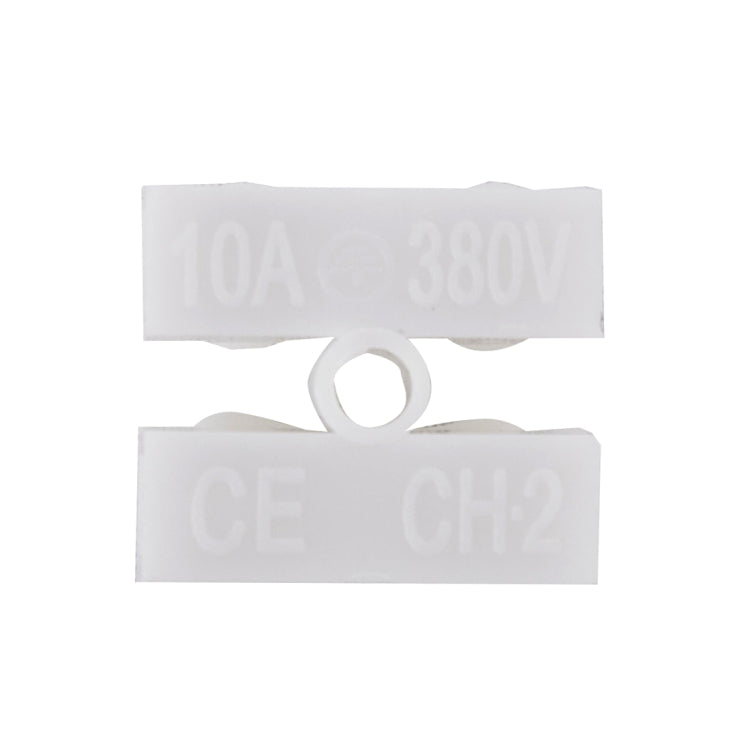 100 PCS 2 Way Push Quick Cable Connector เทอร์มินัลสายไฟ 220 V 2A