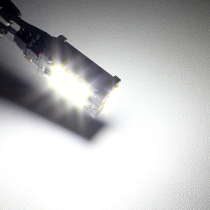 2 ชิ้น T15 3 วัตต์ LED สีขาว 300LM SMD 2835 ไฟตัดหมอกหลังรถยนต์ / ไฟสำรองสำหรับรถยนต์ DC 12V, T15+3W 300LM/6500K