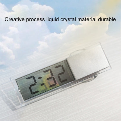 K-036 เครื่องวัดอุณหภูมิในรถยนต์แบบ LCD พร้อม Sucker, Thermometer