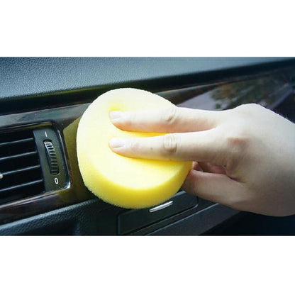 12 ชิ้นฟองน้ำทำความสะอาดในครัวเรือนฟองน้ำล้างรถบอลฟองน้ำล้างรถ, 12 PCS Sponge Ball