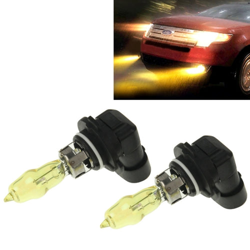 2 x 9005 HOD หลอดฮาโลเจน 12V 100W 2400 LM 3500K ไฟหน้าสีเหลือง, 9005