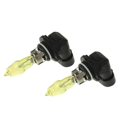 2 x 9005 HOD หลอดฮาโลเจน 12V 100W 2400 LM 3500K ไฟหน้าสีเหลือง, 9005
