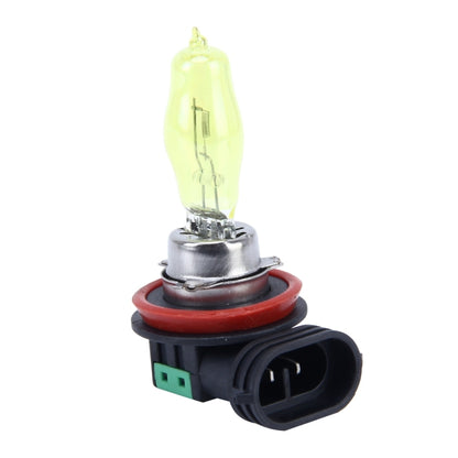 2 X H11 HOD หลอดฮาโลเจน 12V 100W 2400 LM 3500K ไฟหน้าสีเหลือง, H11