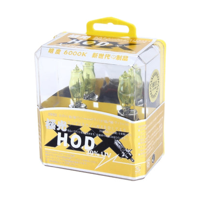 2 X H11 HOD หลอดฮาโลเจน 12V 100W 2400 LM 3500K ไฟหน้าสีเหลือง, H11