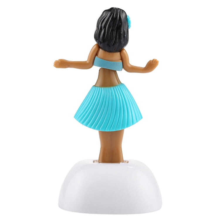 พลังงานแสงอาทิตย์ Bobble Head เต้นรำของเล่นตกแต่งรถน่ารัก Hula Princess