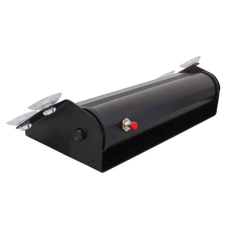8W 800LM 8-LED 3 โหมดปรับมุมรถ Strobe Flash Dash ไฟฉุกเฉินไฟเตือนพร้อม Suckers, DC 12V, White + Red, White + Yellow