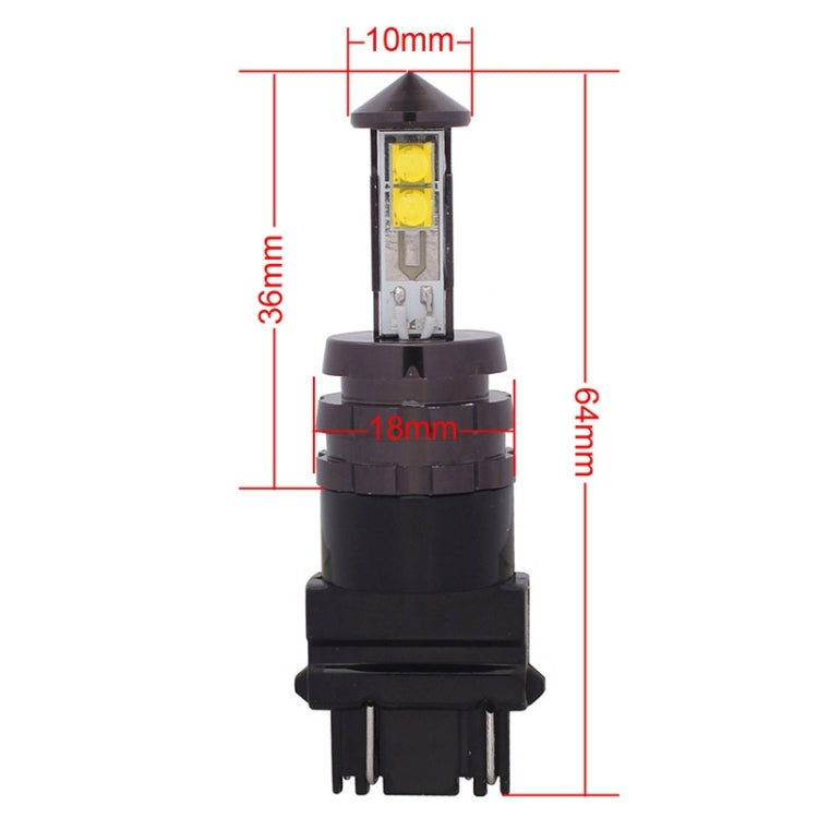 T25 3157 20W 800LM แสงสีขาว 4 CREE XT-E LED รถ ไฟเบรคหลอดไฟพวงมาลัย, DC 12-24V, 3157