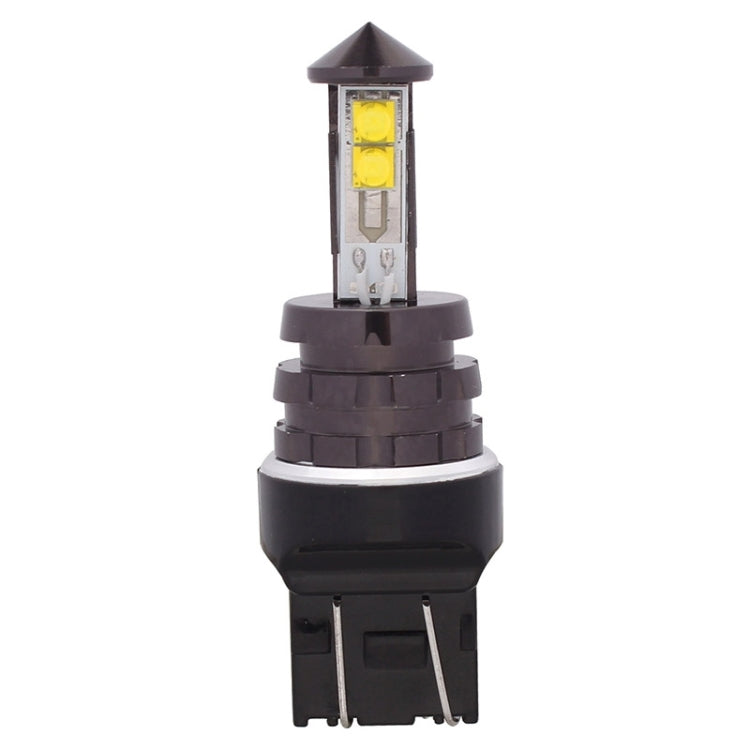 T20 7443 20W 800LM แสงสีขาว 4 CREE XT-E LED รถ ไฟเบรคหลอดไฟวิ่งกลางวัน, DC 12-24V, 7443