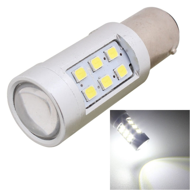 2 ชิ้น 1157/BAY15D 4.2 วัตต์ 630LM แสงสีขาว 21 LED 2835 SMD ไฟเบรกรถพวงมาลัยหลอดไฟ DC 12 โวลต์, 1157
