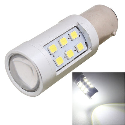 2 ชิ้น 1157/BAY15D 4.2 วัตต์ 630LM แสงสีขาว 21 LED 2835 SMD ไฟเบรกรถพวงมาลัยหลอดไฟ DC 12 โวลต์, 1157