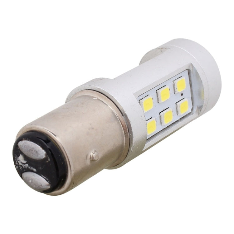 2 ชิ้น 1157/BAY15D 4.2 วัตต์ 630LM แสงสีขาว 21 LED 2835 SMD ไฟเบรกรถพวงมาลัยหลอดไฟ DC 12 โวลต์, 1157
