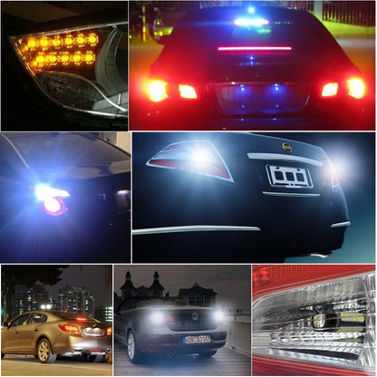 2 ชิ้น 9006 4.2 วัตต์ 630LM แสงสีขาว 21 LED 2835 SMD รถ ไฟเบรกหลอดไฟพวงมาลัย, DC 12V, 9006
