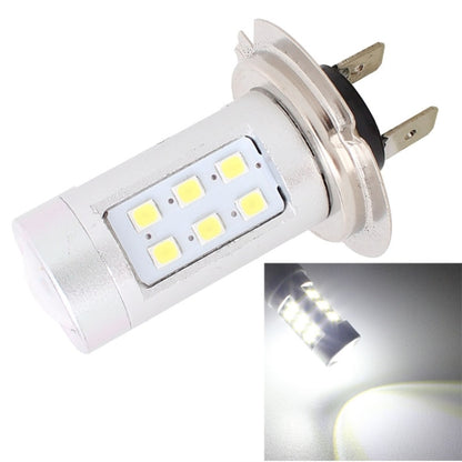 2 ชิ้น H7 4.2W 630LM แสงสีขาว 21 LED 2835 SMD รถไฟตัดหมอกหน้าหลอดไฟ DC 12V, H7