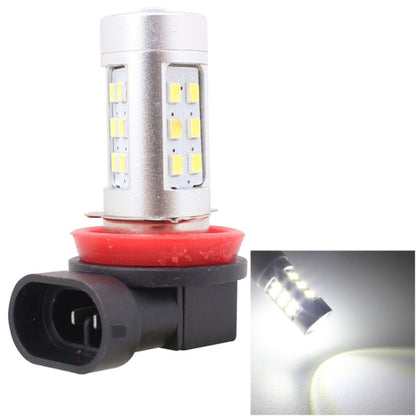 2 ชิ้น H11 4.2 วัตต์ 630LM แสงสีขาว 21 LED 2835 SMD รถไฟตัดหมอกด้านหน้าหลอดไฟ DC 12V, H11