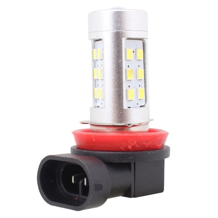 2 ชิ้น H11 4.2 วัตต์ 630LM แสงสีขาว 21 LED 2835 SMD รถไฟตัดหมอกด้านหน้าหลอดไฟ DC 12V, H11