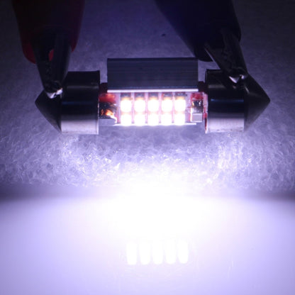 2 ชิ้น 31 มิลลิเมตร 3 วัตต์ 180LM แสงสีขาว 10 LED SMD 4014 CANBUS ป้ายทะเบียนไฟอ่านหนังสือรถหลอดไฟ, 3W 31mm