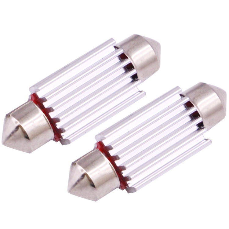 2 ชิ้น 36 มิลลิเมตร 3.5 วัตต์ 180LM แสงสีขาว 12 LED SMD 4014 CANBUS ป้ายทะเบียนไฟอ่านหนังสือรถหลอดไฟ, 3.5W  36mm